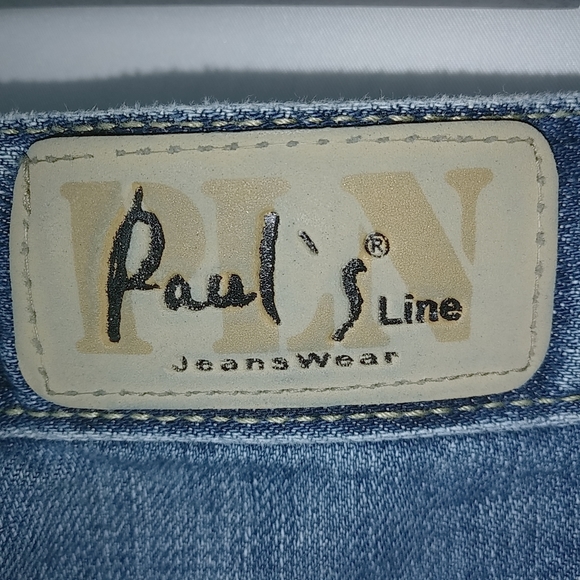 PLN Pauls Line 46 32x29 Mens Stitched Pocket Jeans - Picture 9 of 14